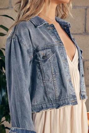 Color Denim Jacket