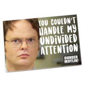 MAGNET: THE OFFICE "YOU COULDN'T HANDLE MY UNDIVIDED ATTENTION"